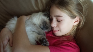 Bethany with kitty